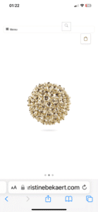 Nikko Blue Brooch
